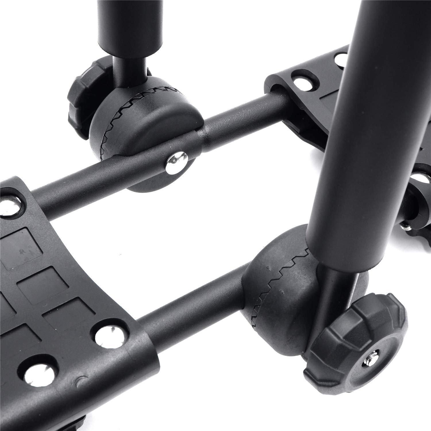 Universal 3-in-1 J-Shape Foldable Kayak Carrier for Car & SUV Roof Rack - Black - Fits Canoe, SUP & Kayaks | Perfect for Outdoor Water Sports & Adventure Travel
