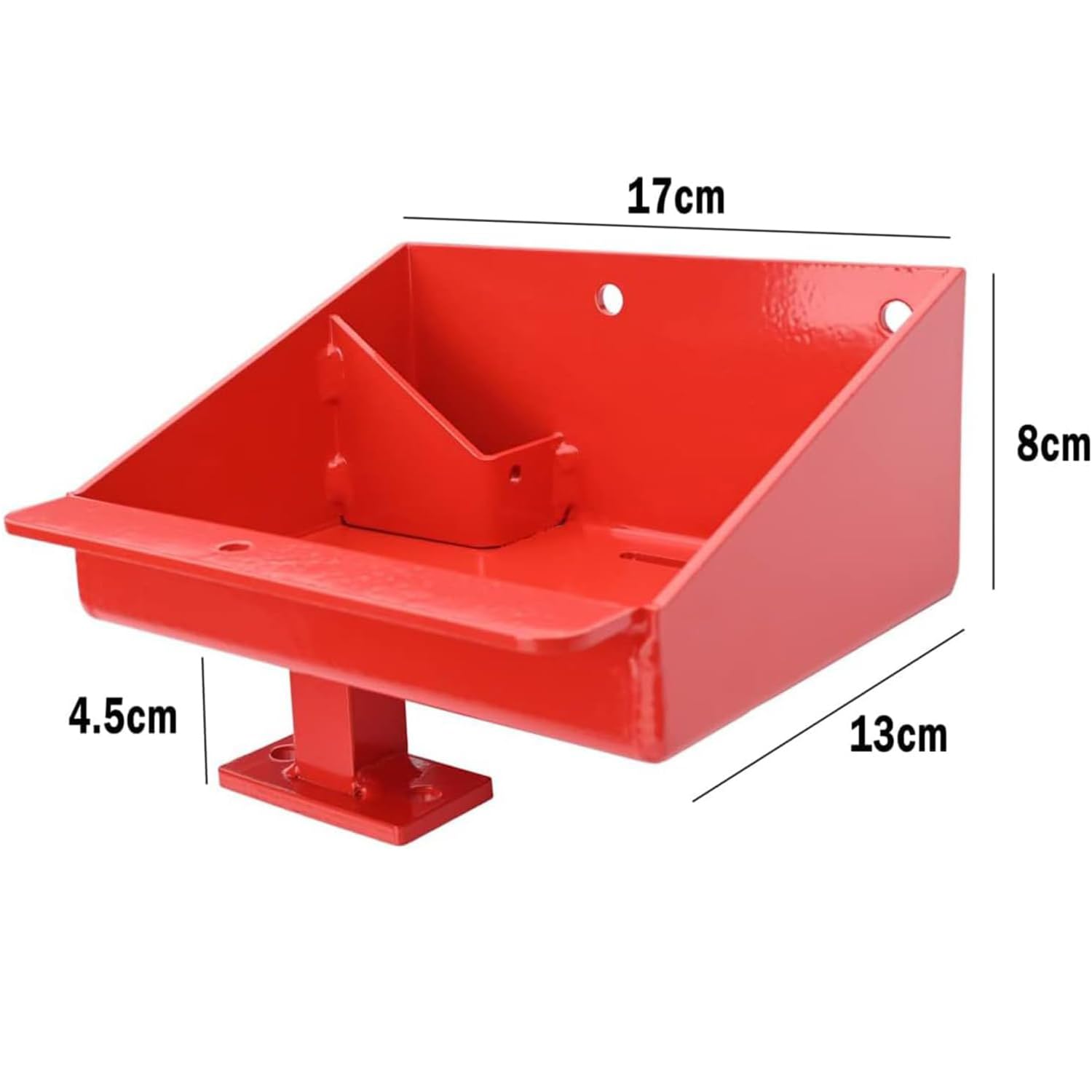 Polaris Sportsman 450 570 Battery Relocation Kit (2014-2021) - Aluminum Battery Box Tray with Wires & Remote Terminals - Red - Perfect for Off-Road ATV Upgrades & Custom Installations