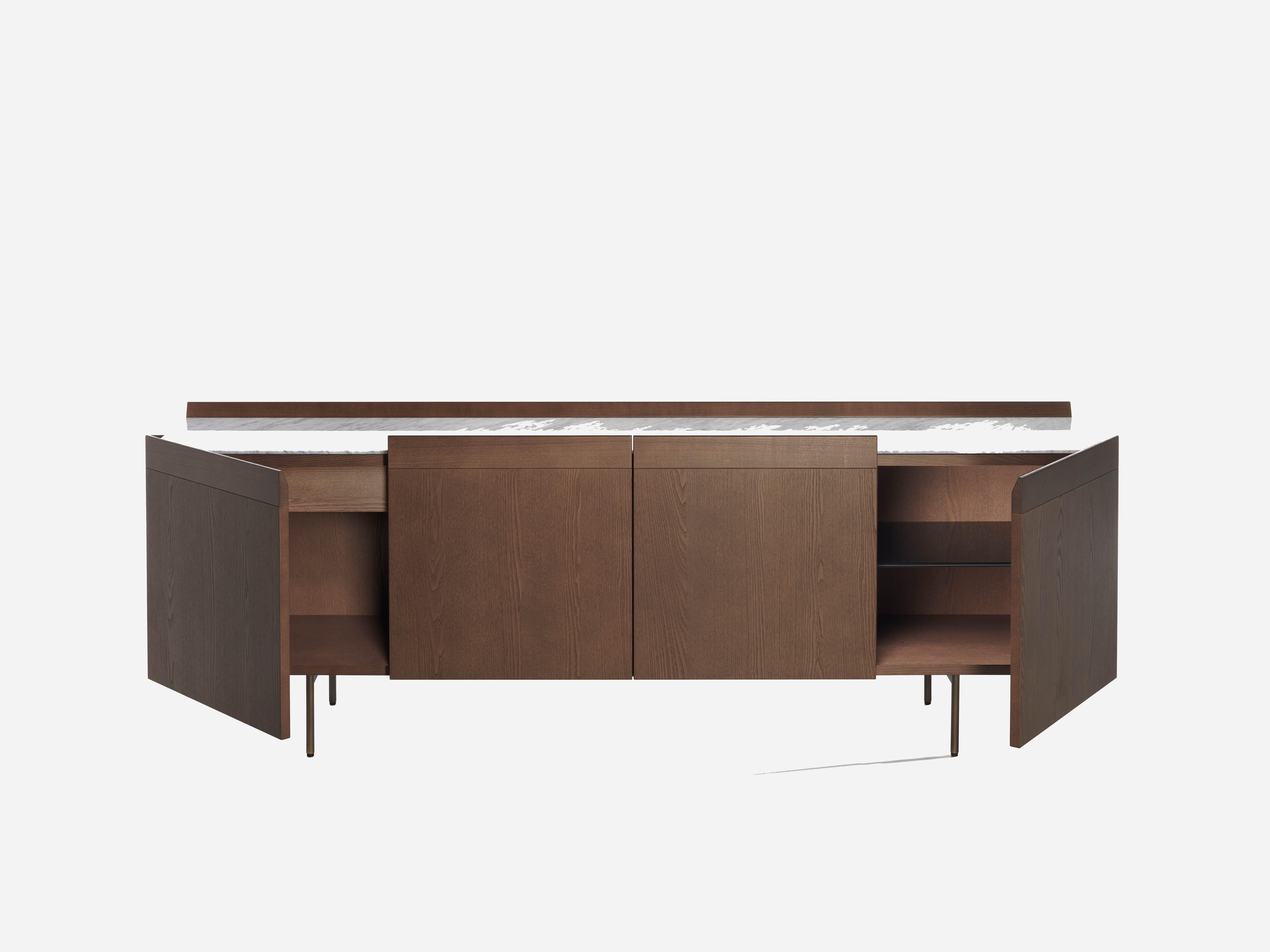 Modern Avant Sideboard Buffet Cabinet - Stylish Storage for Dining Room, Living Room & Entryway | Perfect for Home Decor & Organization