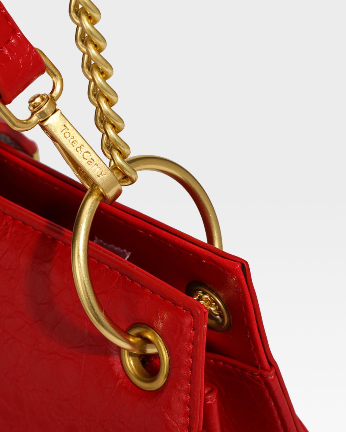 Elise Red Shoulder Bag for Women - Stylish Crossbody Purse for Work, Travel & Everyday Use