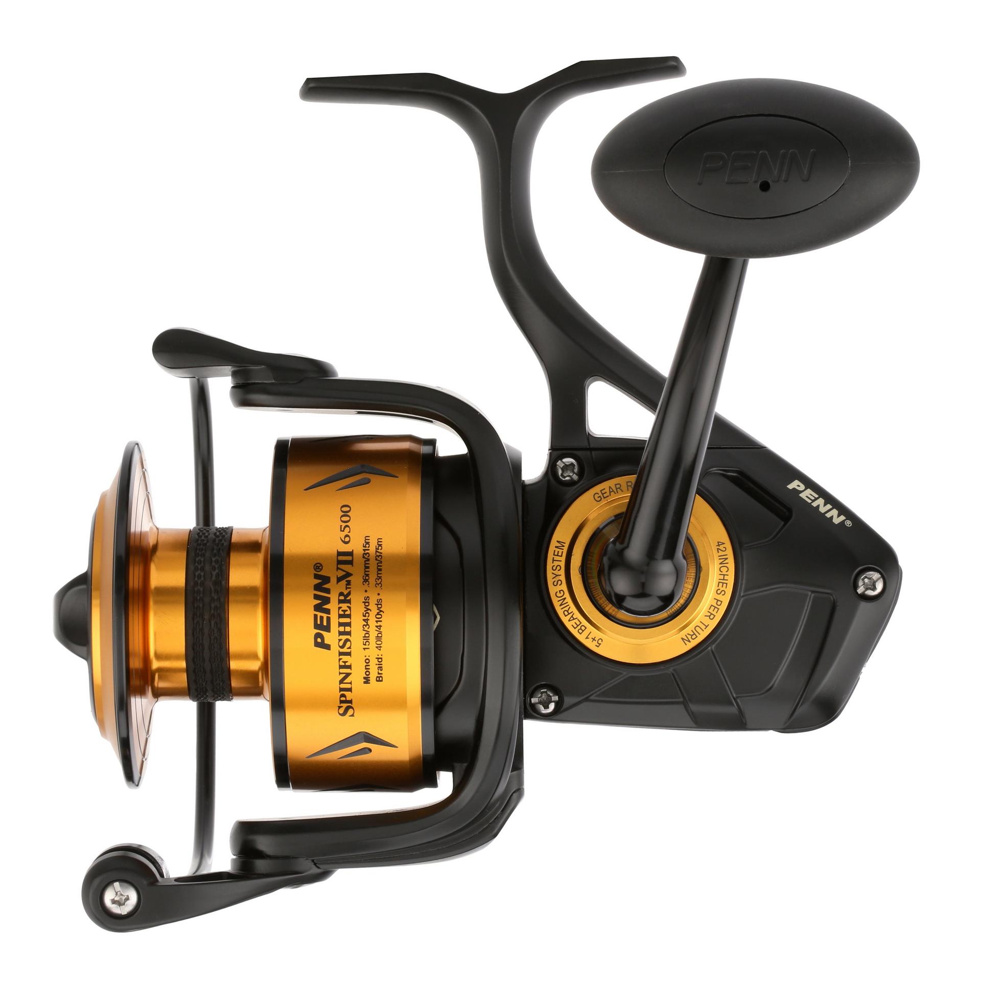 Penn Spinfisher VII Spinning Fishing Reel - Saltwater & Freshwater Resistant, Smooth Drag System - Perfect for Surf Fishing, Pier Fishing & Offshore Angling