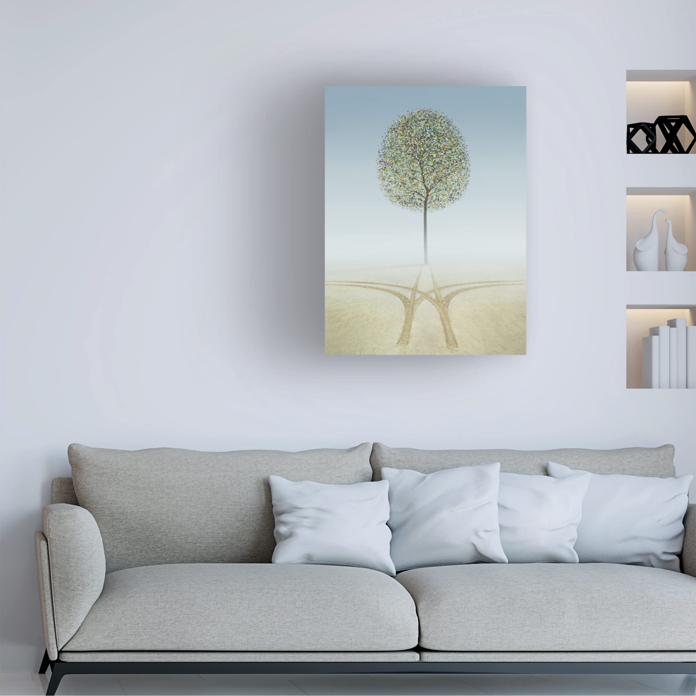 Ben Heine 'Eden' Canvas Wall Art Print - Modern Home Decor for Living Room, Bedroom & Office - High Quality Trademark Fine Art