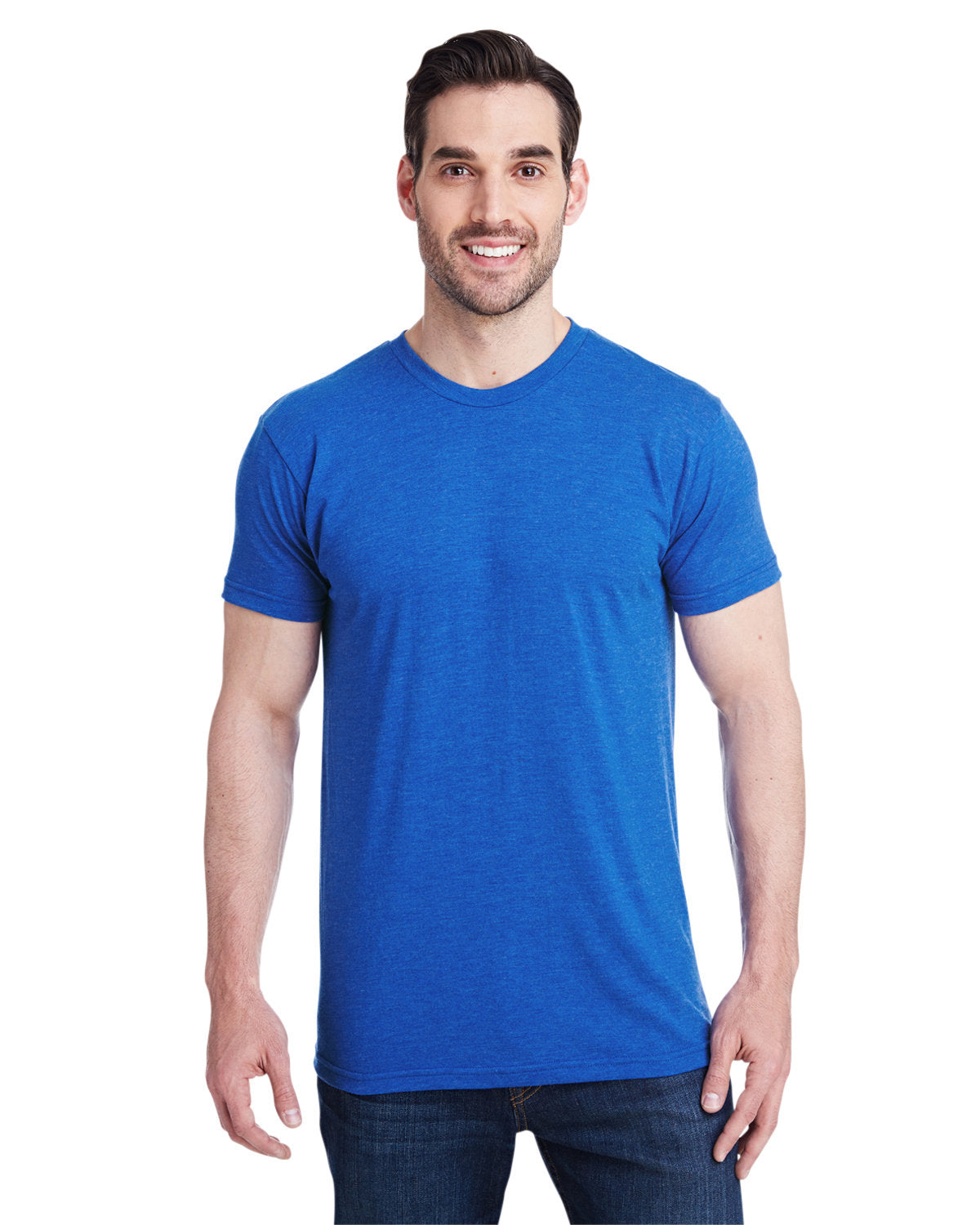 Bayside 5710 Unisex Triblend T-Shirt - Soft Comfortable Casual Tee for Men & Women - Perfect for Everyday Wear, Gym, and Outdoor Activities