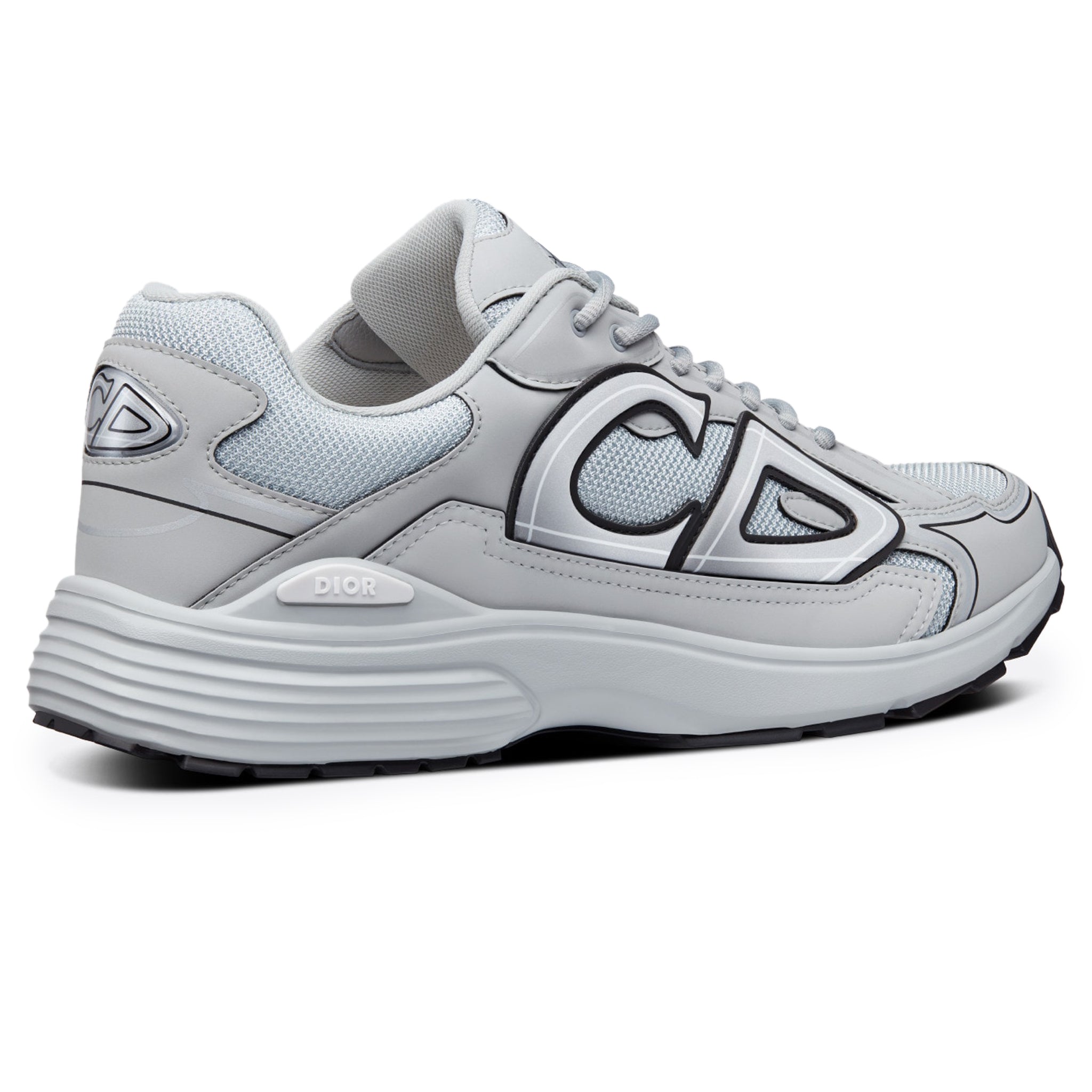 Dior B30 Mesh Grey Sneakers - Men's Luxury Fashion Shoes for Casual & Streetwear Outfits
