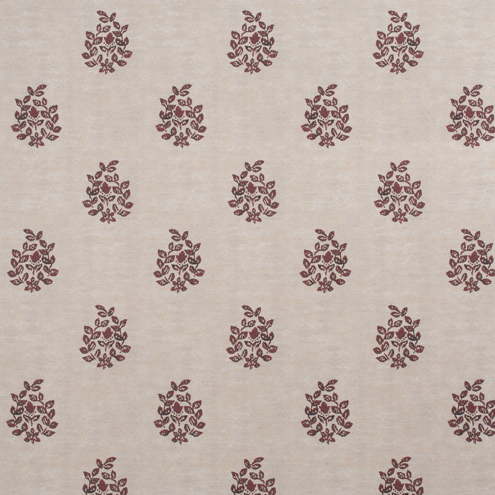Somborne Wreath Wallpaper in Merlot Red - Elegant Floral Peel and Stick Wallpaper for Living Room, Bedroom, and Home Decor