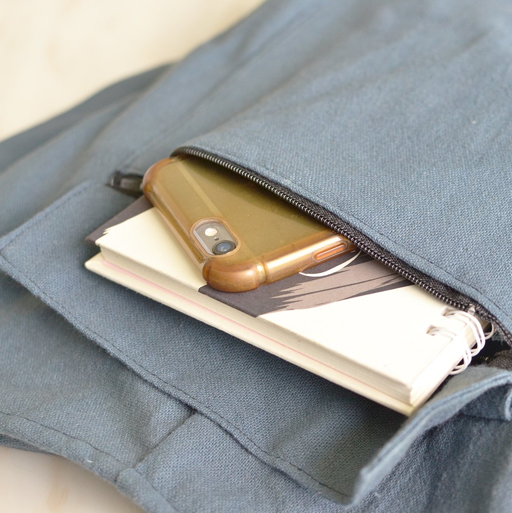 Stylish Boho Crossbody Bag - Handmade Cotton Unisex Purse for Men & Women | Perfect for Travel, Shopping & Everyday Use