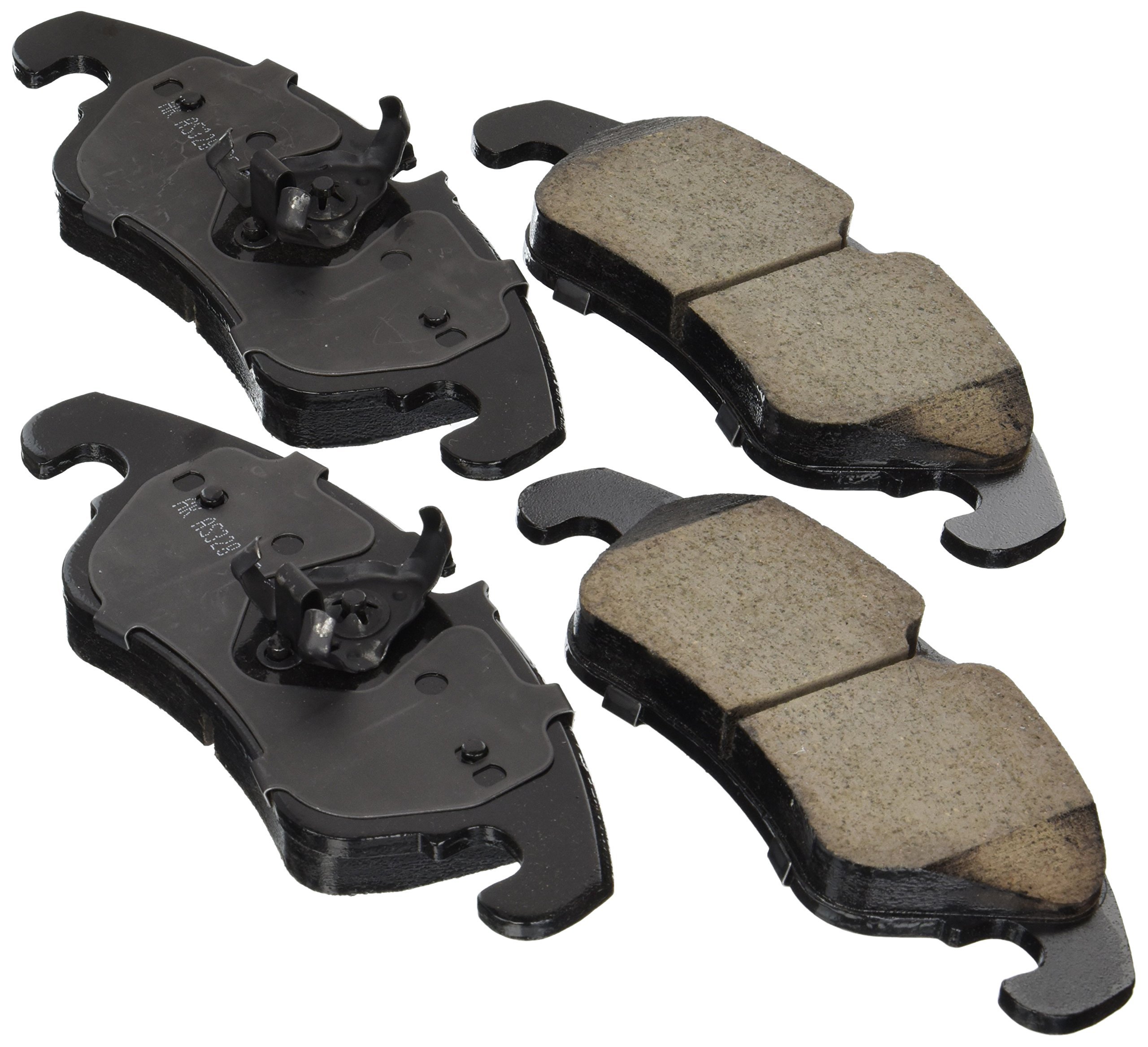 Akebono EURO Ultra Premium Ceramic Disc Brake Pad Kit - High Performance Braking for European Cars | Perfect for Daily Commuting & Highway Driving