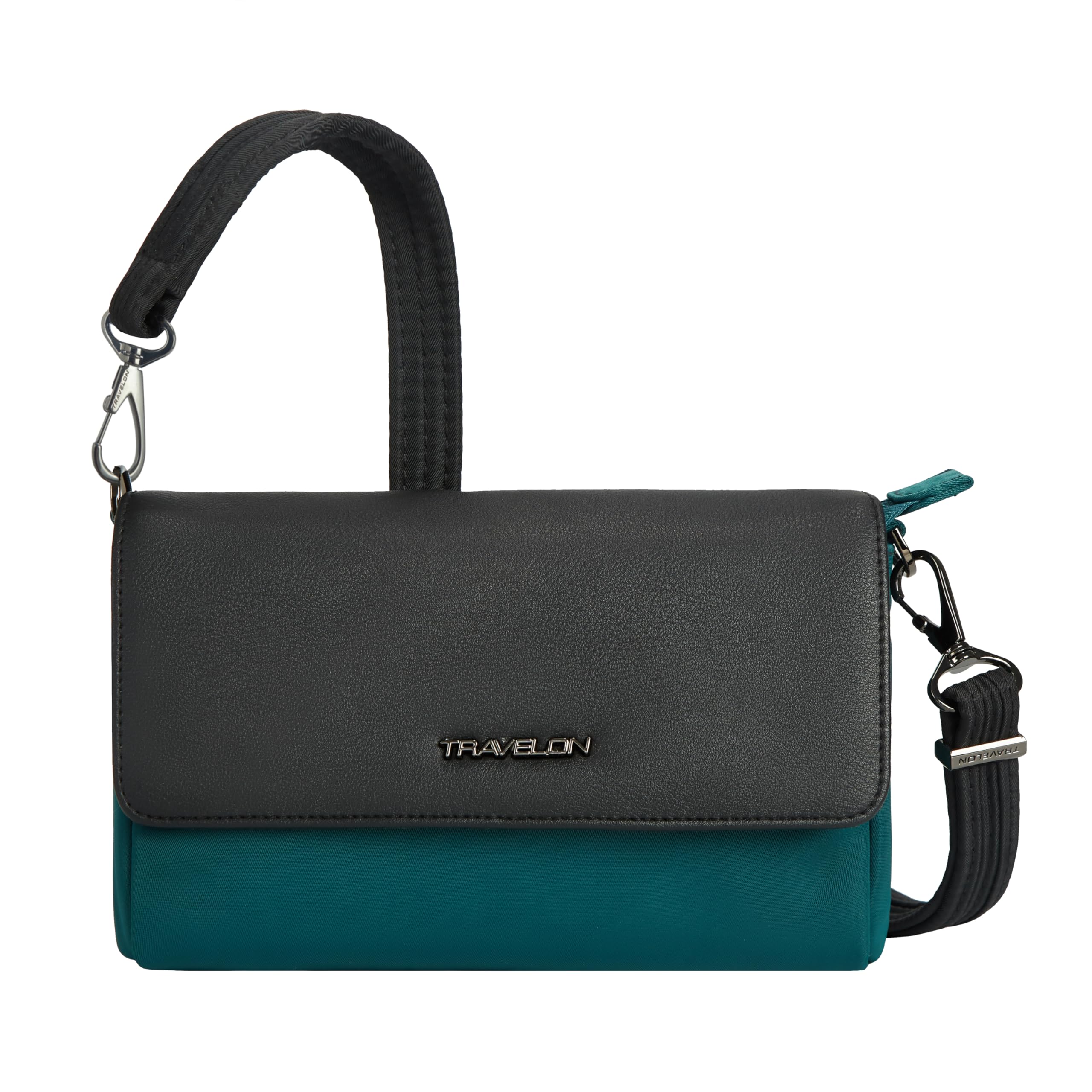Travelon Anti-Theft Addison Convertible Crossbody Belt Bag - Secure Hands-Free Travel Purse for Women, Men | Ideal for Vacation, Commuting & Daily Use