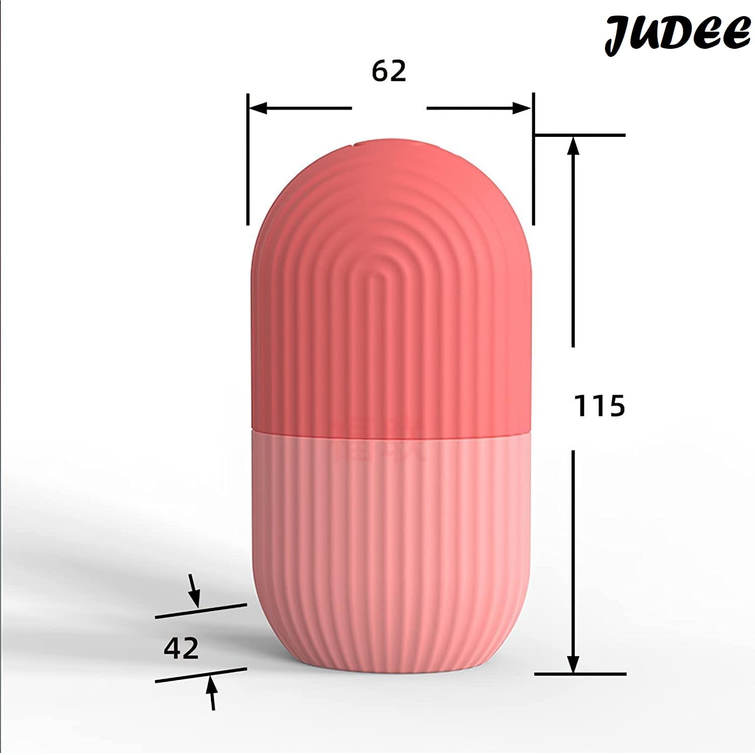JUDEE Ice Roller for Face & Eyes - Cooling Facial Massager to Brighten Skin, Reduce Fine Lines, Pimples & Acne | Beauty Cube for Glowing Skin | Perfect for Morning Routine, Post-Workout Recovery & Spa Treatments
