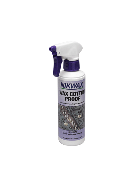 Nikwax Wax Cotton Proof Waterproofing Spray - Protect Jackets, Boots & Outdoor Gear - Ideal for Rainy Weather & Hiking Adventures