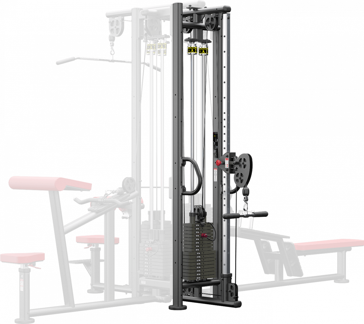 ATLANTIS Adjustable Pulley System - Heavy Duty Fitness Equipment for Home Gym, Strength Training & CrossFit Workouts - Perfect for Pull Exercises, Cable Machines & Resistance Training