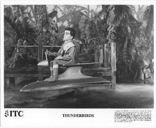 Vintage Thunderbirds Original Studio Lobby Card - ITC Entertainment Collectible Memorabilia for Home Theater Decor & Sci-Fi Fan Display