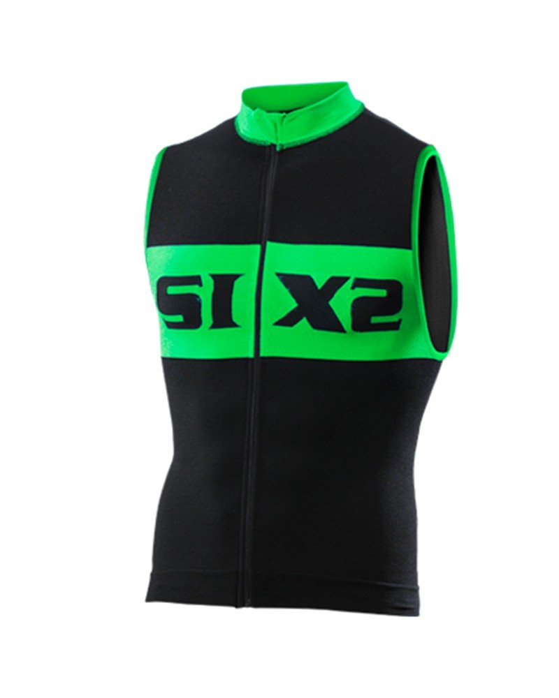 Sixs Premium Sleeveless Cycling Jersey for Men - Breathable Moisture-Wicking Bike Shirt - XL Size for Road & Mountain Biking - Perfect for Summer Training & Outdoor Sports
