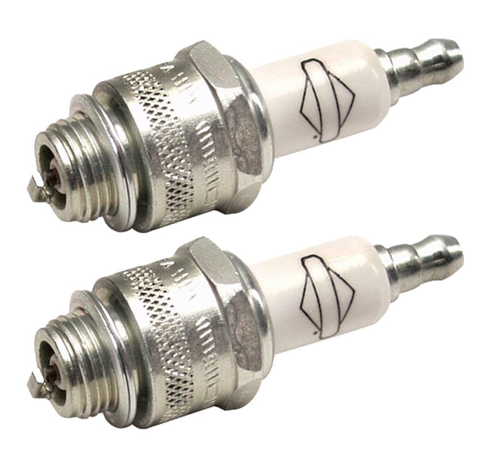 Briggs and Stratton 491055S 2-Pack Spark Plugs for Lawn Mowers, Generators & Small Engines - High Performance Replacement Parts for Outdoor Power Equipment