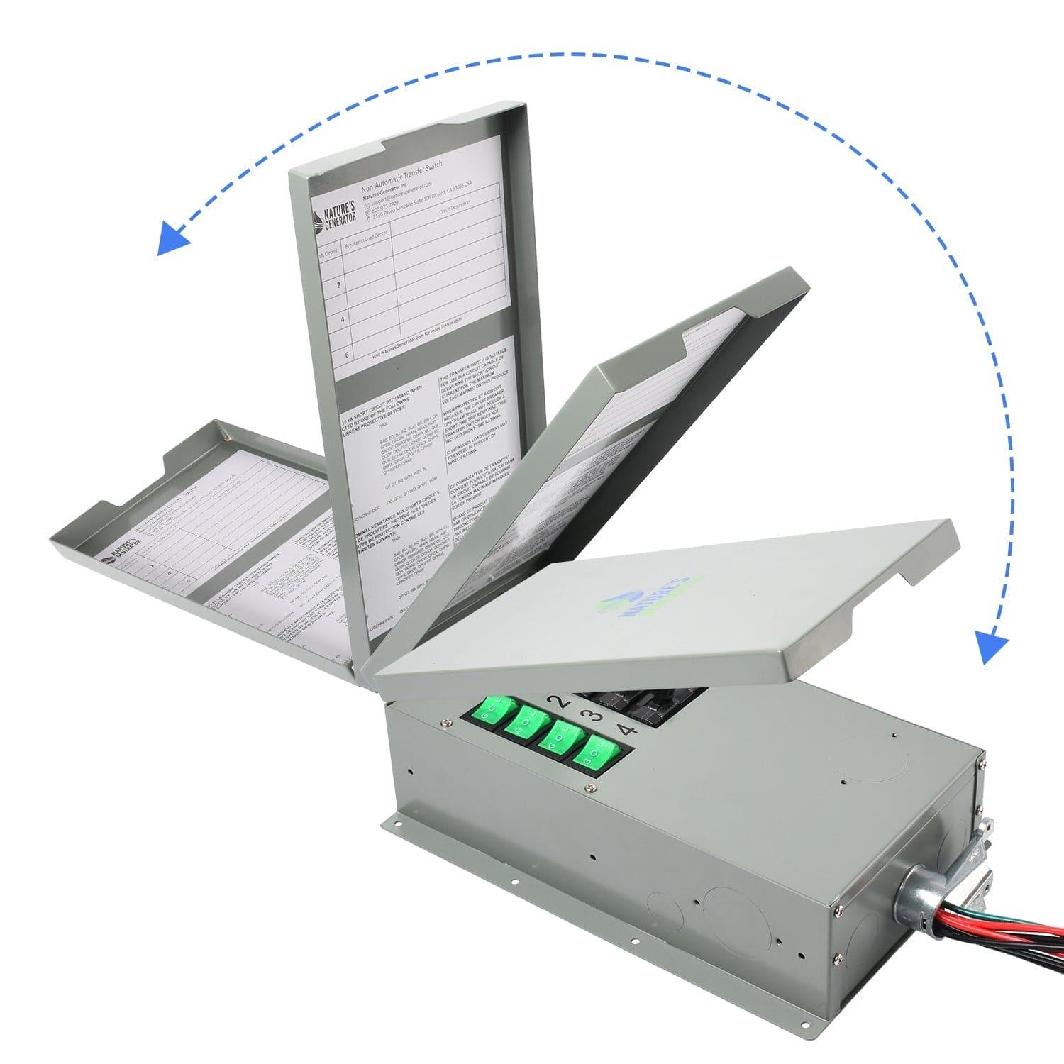 Refurbished Nature's Generator Power Transfer Switch - Reliable Backup Power Solution for Home & RV Use