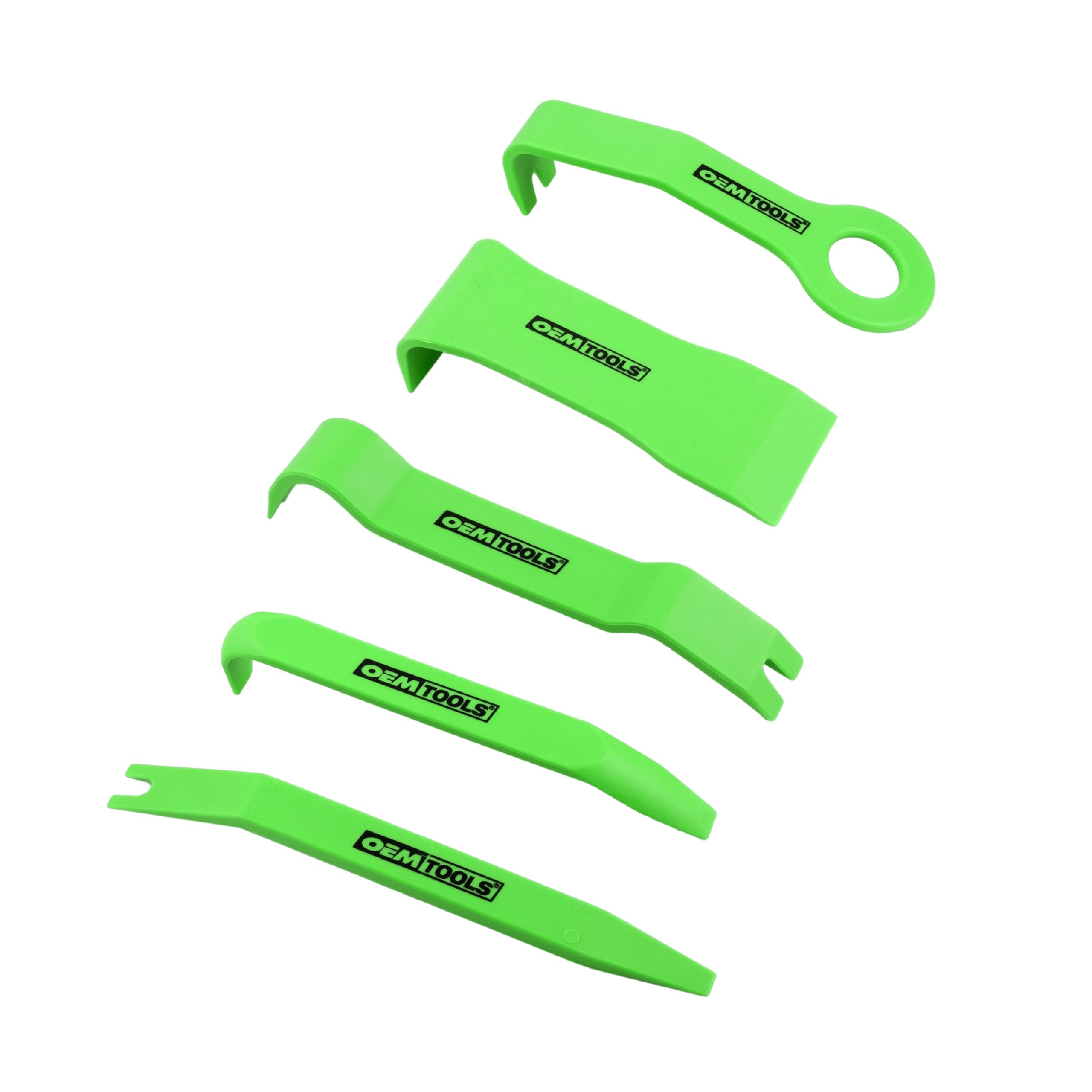 OEMTOOLS 25314 Plastic Trim Removal Tool Kit for Automotive Molding, Fasteners & Bezels - Non-Scratch Car Interior Panel Removal Tools for DIY Auto Repair & Detailing