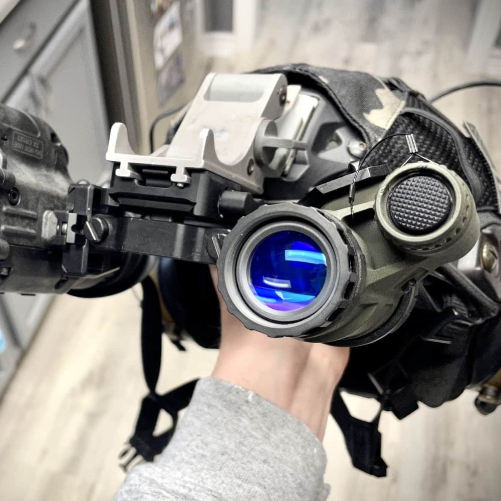 Nocturn Industries Tanto Gen 3 White Phosphor Night Vision Monocular - Compatible with All Tube Brands for Tactical, Hunting & Surveillance Use