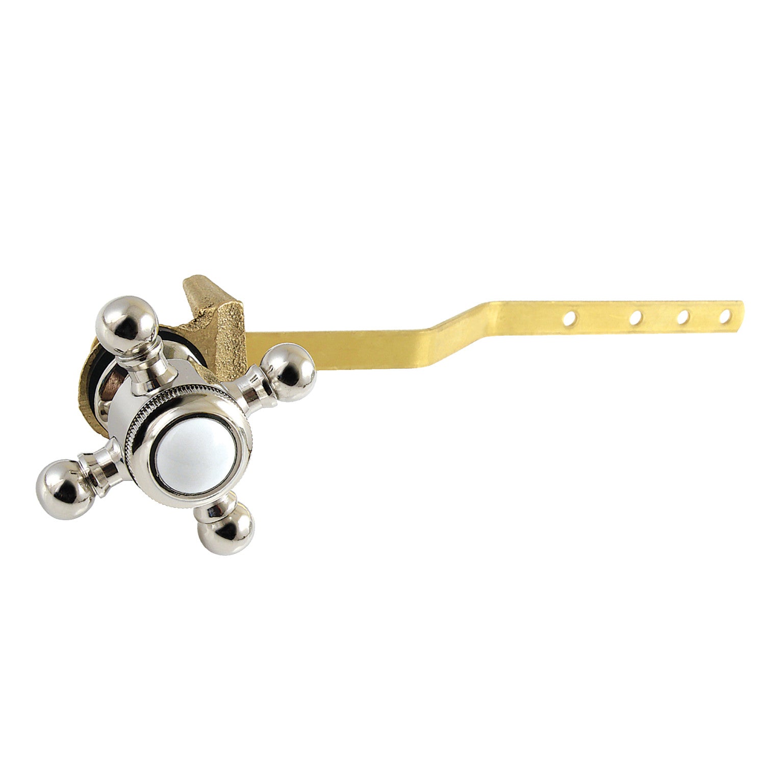 Buckingham KTBX6 Front Mount Toilet Tank Lever in Polished Nickel - Durable Replacement for Toilet Flush Handle, Perfect for Bathroom Renovation & Home Improvement Projects