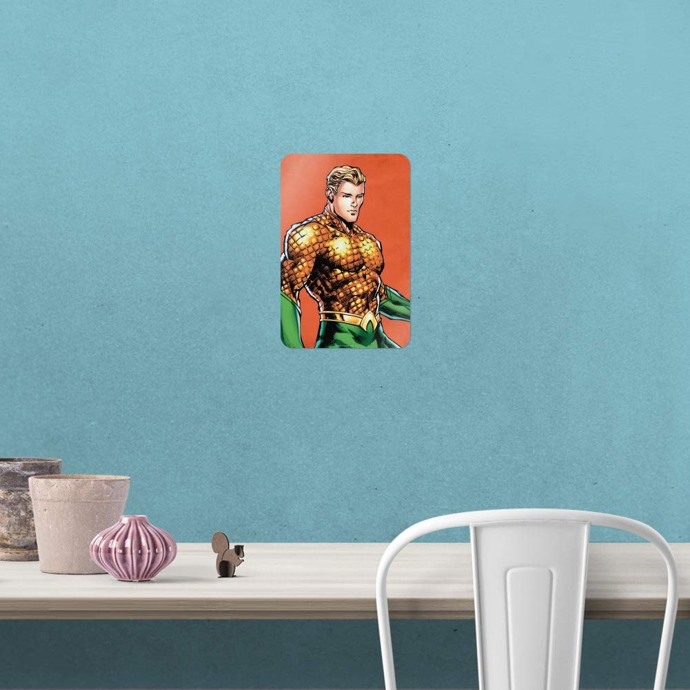 Aquaman Character Sign - Superhero Themed Home & Office Decor for Comic Fans - Perfect for Bedroom, Living Room, or Man Cave Display