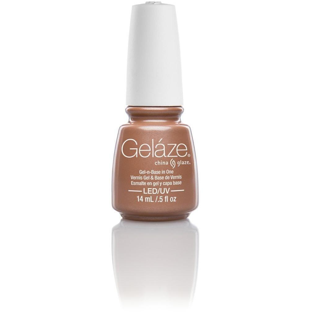 China Glaze Gelaze Nail Polish - Camisole #81627 (0.5 oz) - Long Lasting Gel Nail Lacquer for Salon Quality Manicures at Home