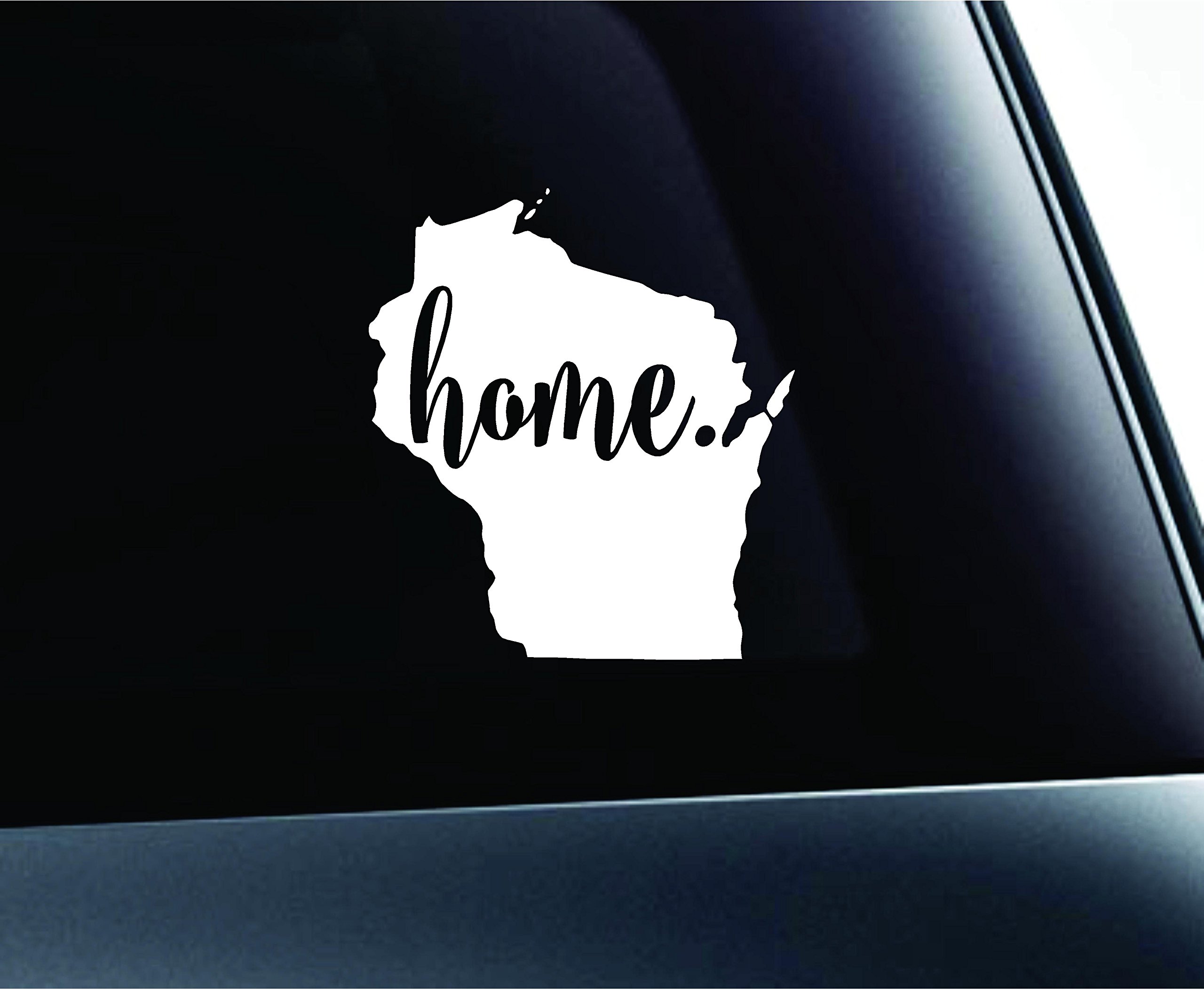 Wisconsin State Madison Sticker - Car, Laptop Decal for Home & Office