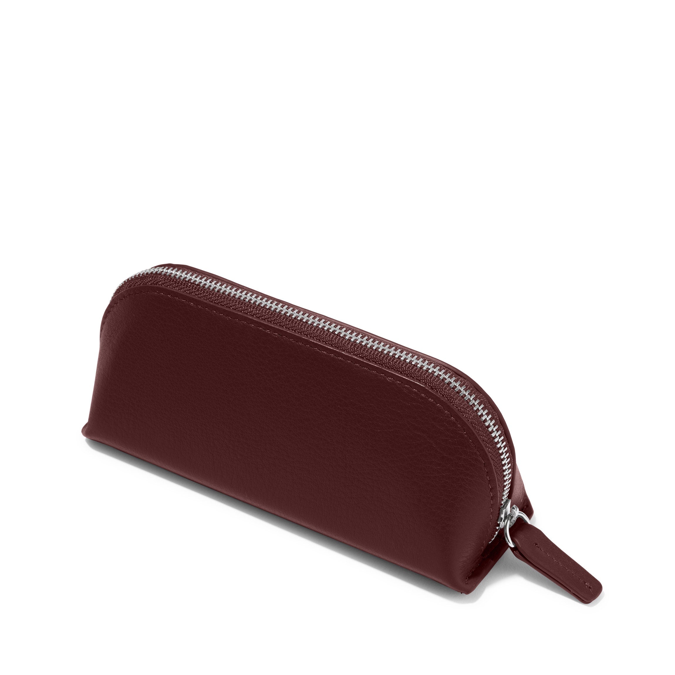 Premium Travel Makeup Bag - Waterproof Cosmetic Organizer Pouch (Bordeaux Red) for Women | Perfect for Airplane Carry-on, Gym & Vacation Essentials Storage