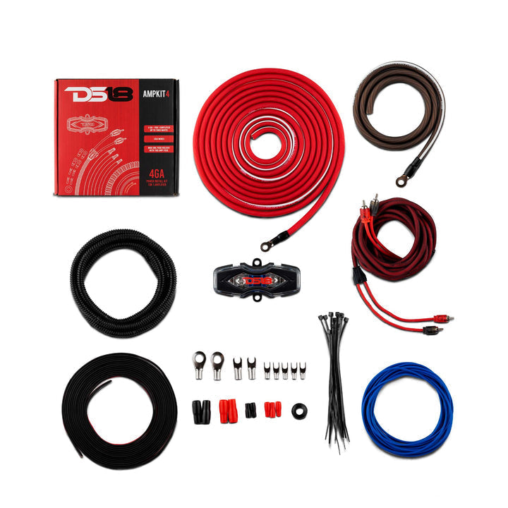 DS18 2015-2020 Chevy Colorado Crew & Extended Cab Front & Rear Door Speaker Upgrade Kit - 1800W High Power Replacement Audio System for Enhanced Car Sound | Perfect for Road Trips & Music Lovers