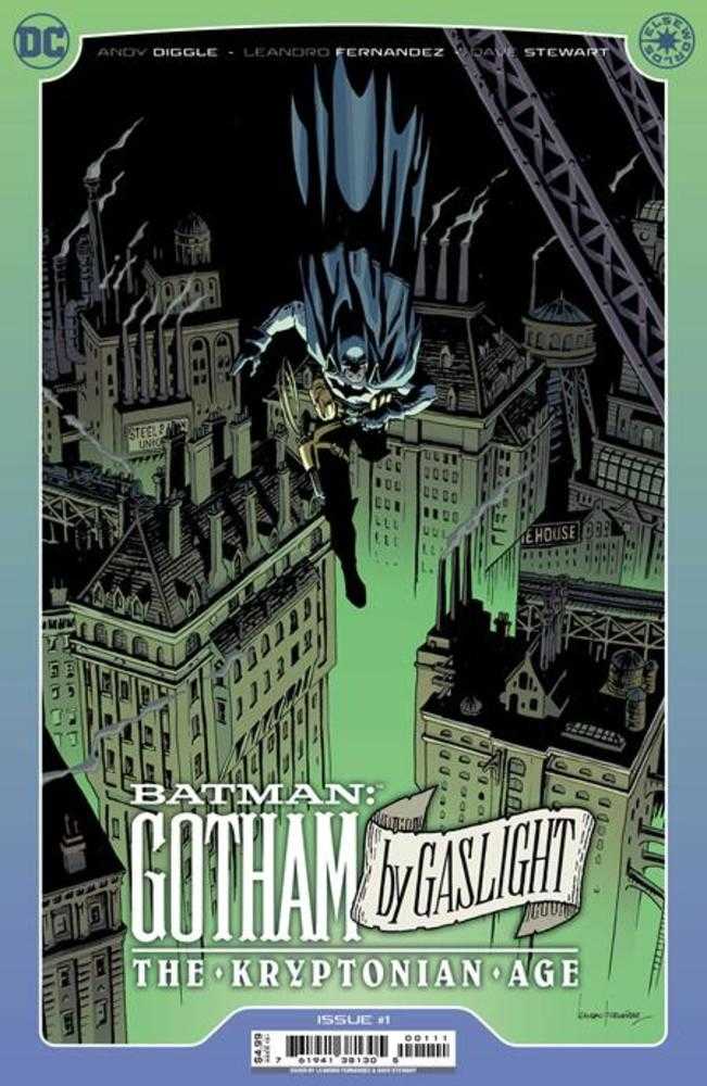 Batman Gotham By Gaslight The Kryptonian Age #1 (Of 12) Cover A Leandro Fernandez - DC Comics Graphic Novel for Collectors & Fans - Perfect for Superhero Enthusiasts & Comic Book Displays