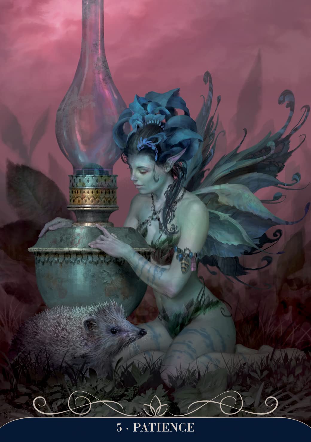 Barbieri Night Fairies Oracle Cards - 44-Card Deck for Divination, Spiritual Guidance & Self-Discovery | Perfect for Tarot Readings, Meditation & Intuitive Development
