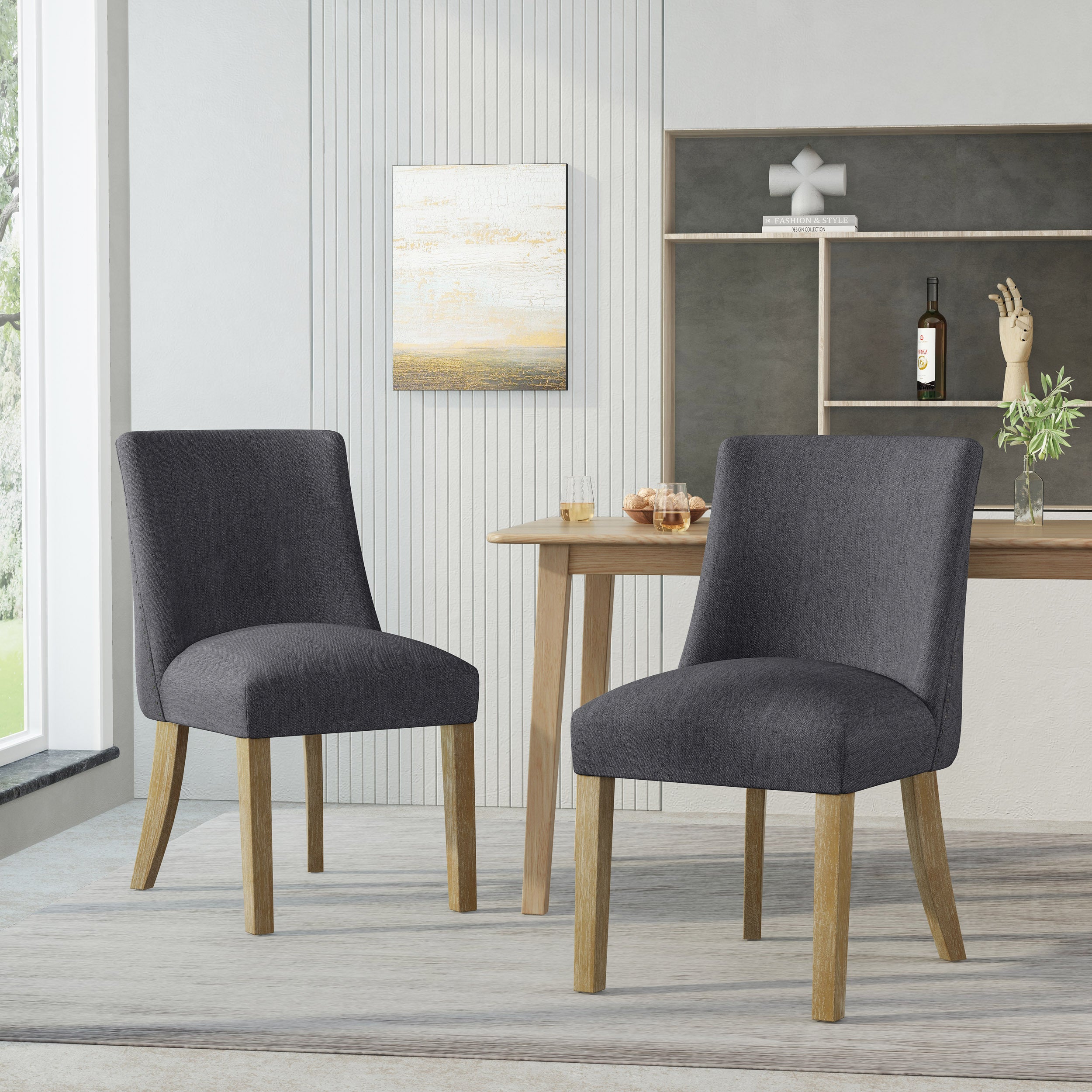 Modern Dining Chair Set of 11 - Comfortable & Stylish Kitchen Chairs for Home, Restaurant, or Office Use - Perfect for Family Gatherings & Entertaining Guests