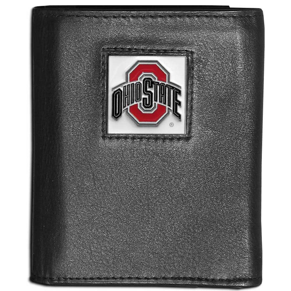 Siskiyou Sports NCAA Leather Tri-Fold Wallet for Men - Premium College Team Logo Bifold Wallet - Perfect for Gifts, Game Day & Everyday Use