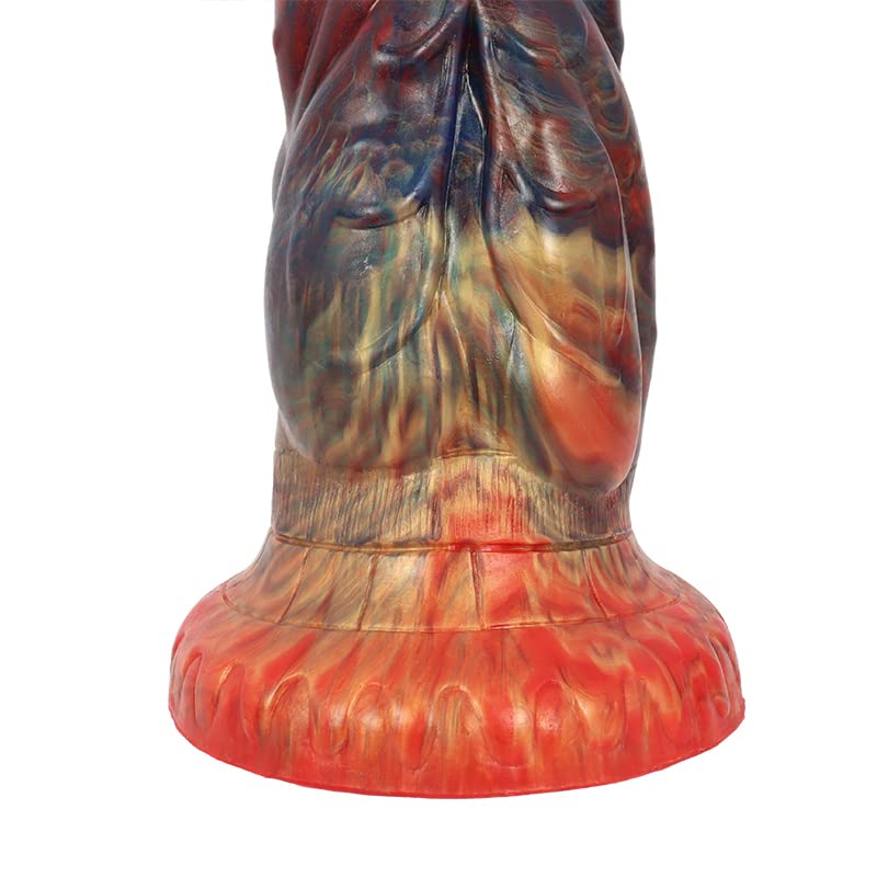 BeHorny Liquid Silicone Dildo - Realistic Alien/Fido Design with Strong Suction Cup | Adult Sex Toy for Couples & Solo Play | Perfect for BDSM, Roleplay & Bedroom Fun
