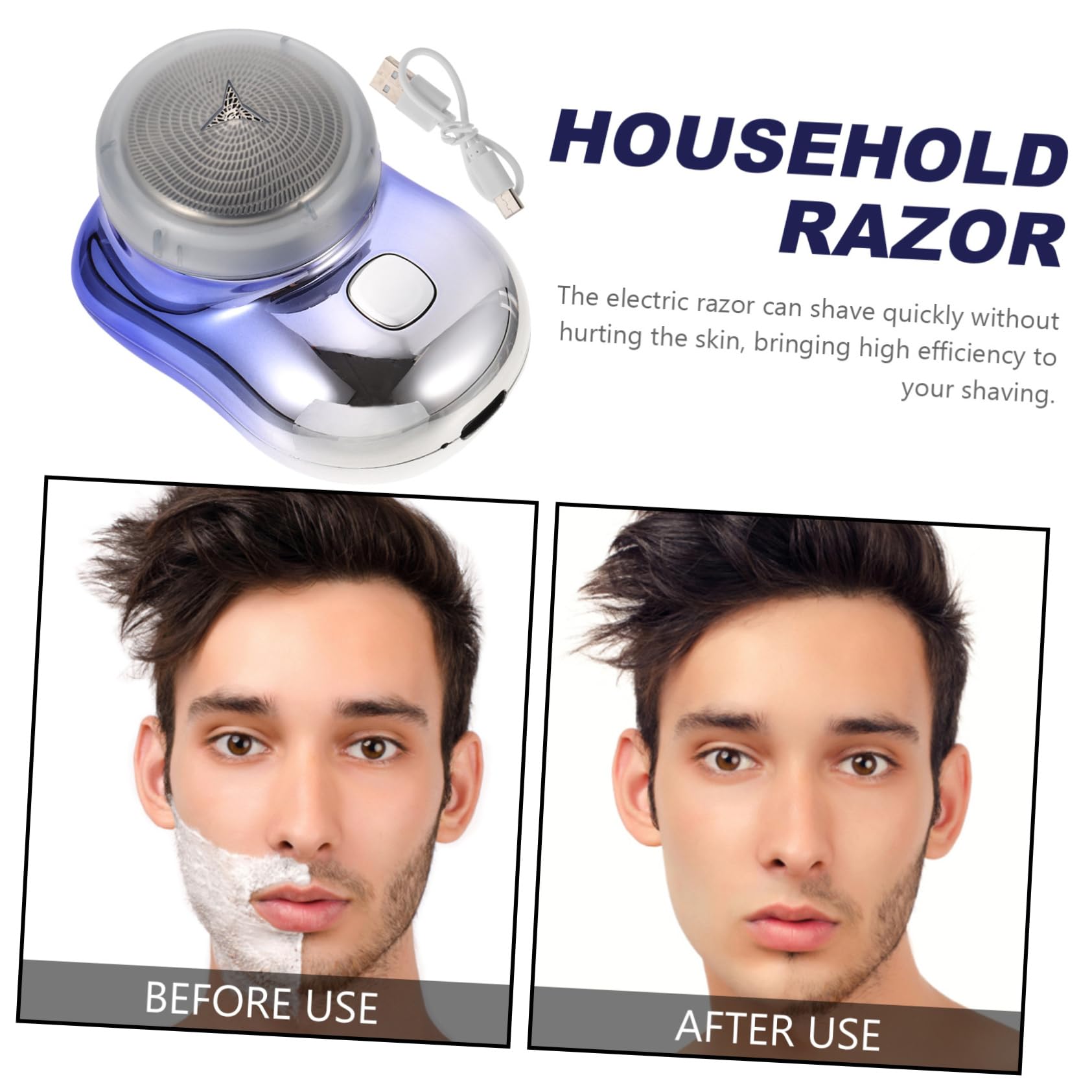 DOITOOL Rechargeable Electric Shaver for Men - Cordless Foil Shaver with Precision Trimmer, Personal Grooming Kit with ABS Electroplating | Perfect for Travel, Daily Shaving & Teen Facial Hair Care