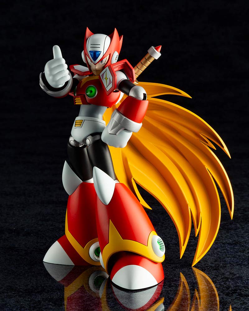 Kotobukiya MEGA Man X - Zero Action Figure Model Kit | Buildable Collectible Toy for Anime & Gaming Fans | Perfect for Display, Cosplay, and Gift Giving