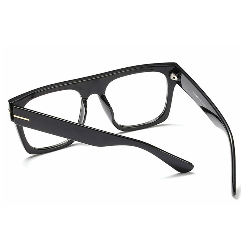 Unisex Rectangle Couple Glasses for Men & Women - Trendy Matching Eyewear for Date Nights, Weddings & Couple Photos | Lightweight & Comfortable Frame