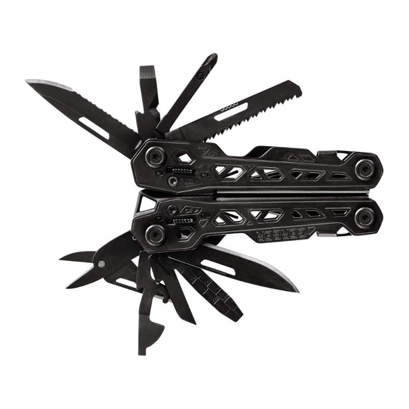 Gerber Truss Multi Tool - Compact Stainless Steel Folding Knife with 16 Tools for Camping, Hiking & Everyday Carry (EDC)