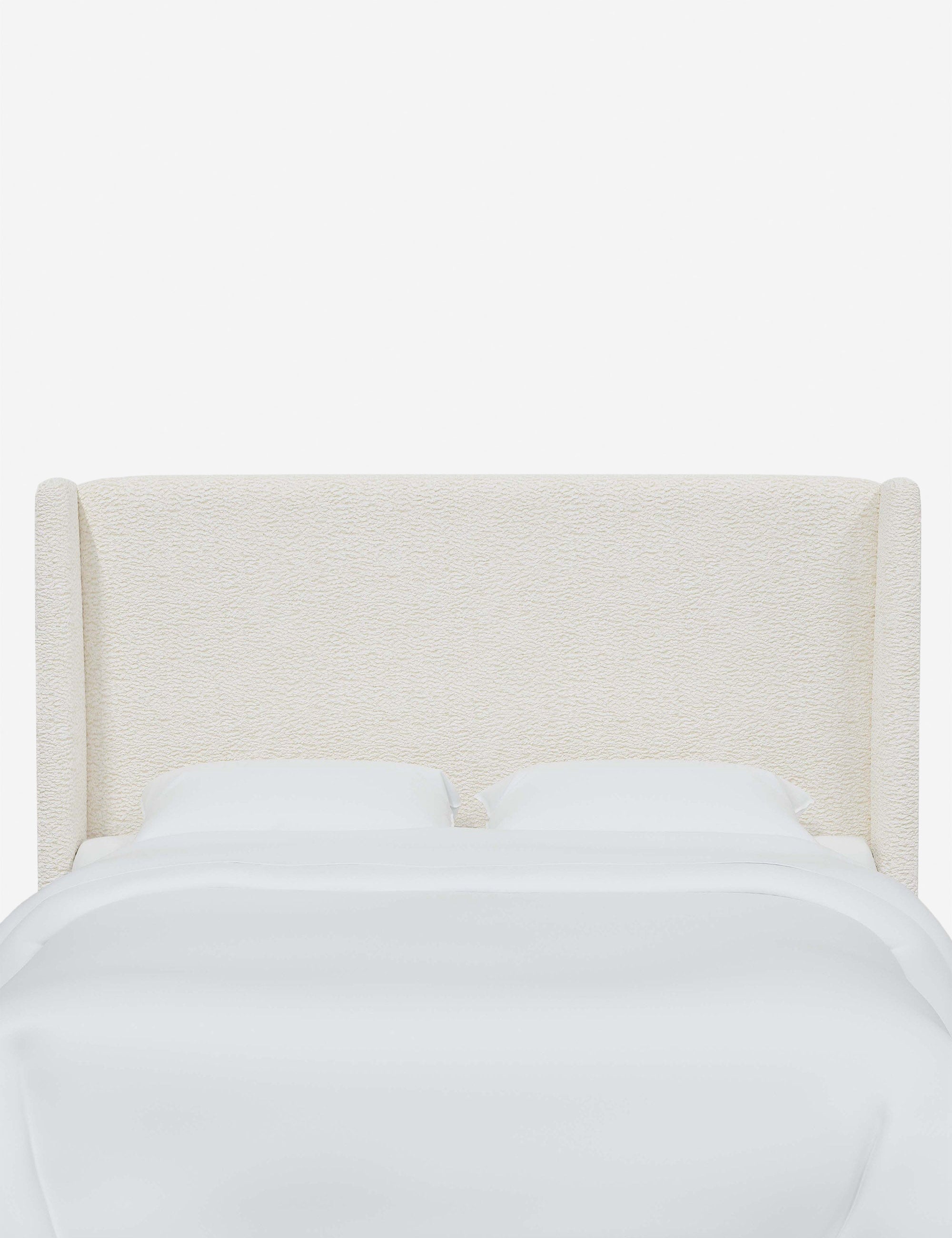 Adara Upholstered Headboard - Queen Size Bed Frame Headboard with Nailhead Trim - Perfect for Master Bedroom, Guest Room & Home Decor