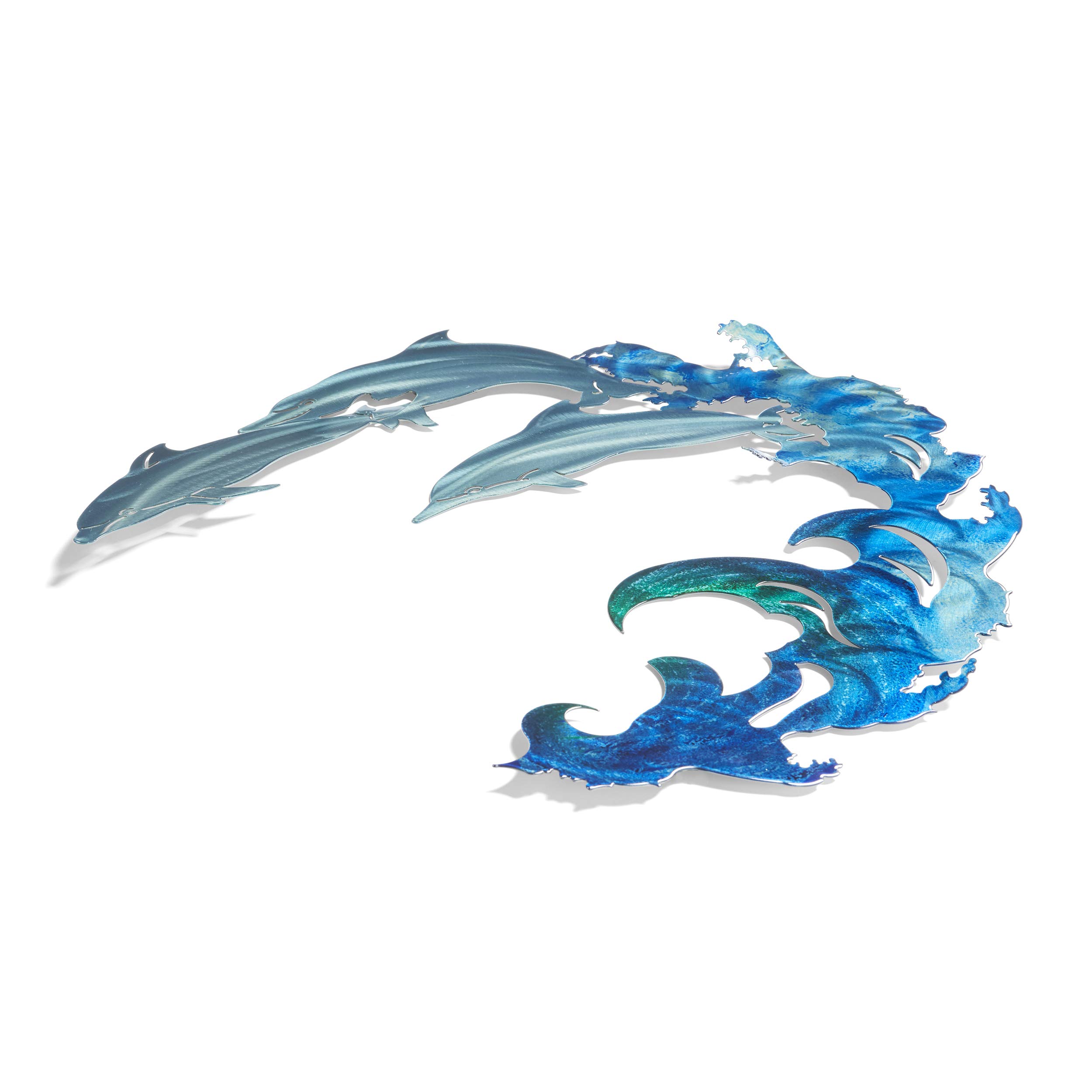 Next Innovations 3D Dolphin Metal Wall Art - 20