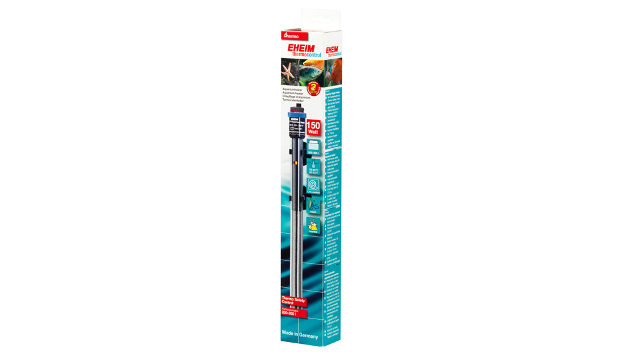 Eheim Thermocontrol Heater 150W - Reliable Aquarium Water Heater for Fish Tanks | Perfect for Tropical Fish, Saltwater & Freshwater Aquariums