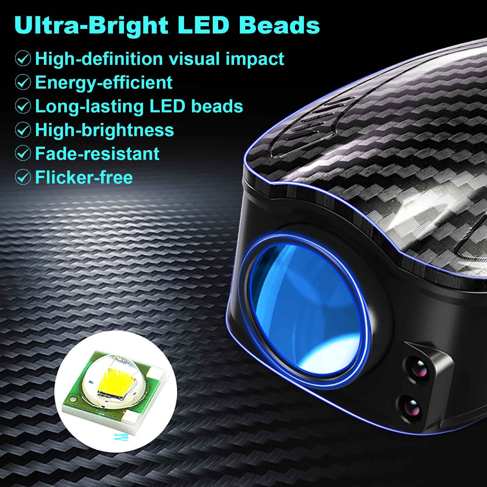 2PCS Wireless HD Car Door Logo Projector - Rechargeable LED Welcome Light with Ghost Shadow Effect, Courtesy Step Lamp for Cars (Ideal for Nighttime Safety & Custom Car Branding)