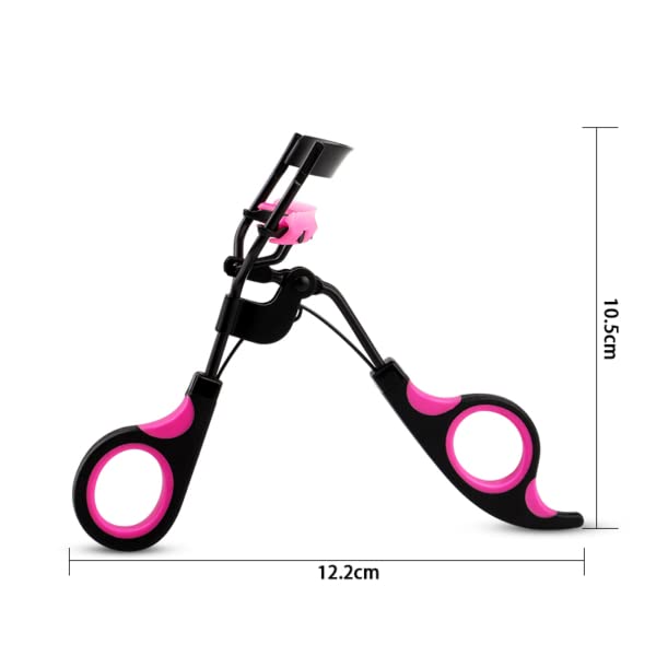 IMAGIC PRO Professional Eyelash Curler - Magic Pink Lash Curling Tool for Long Lasting Curves | Perfect for Daily Makeup, Bridal Looks & Salon Use
