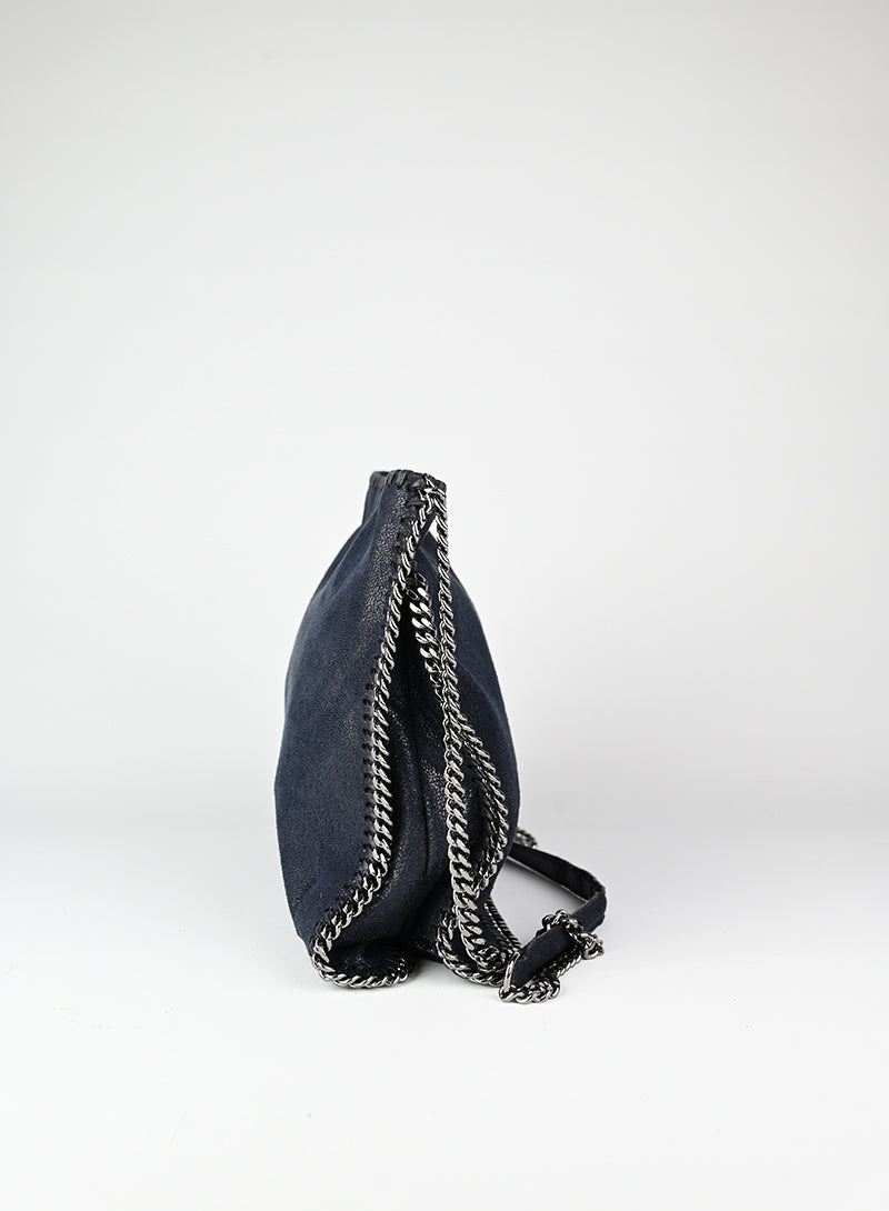 Stella McCartney Falabella Crossbody Bag in Blue - Stylish Vegan Leather Purse for Women, Perfect for Everyday Use, Work, and Travel