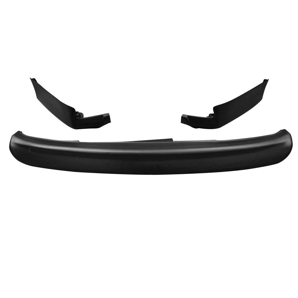 FREEMOTOR802 Rear Bumper Lip Spoiler for 2011-2013 Toyota Corolla - Unpainted Black PP Material - Enhances Style & Aerodynamics for Sedans