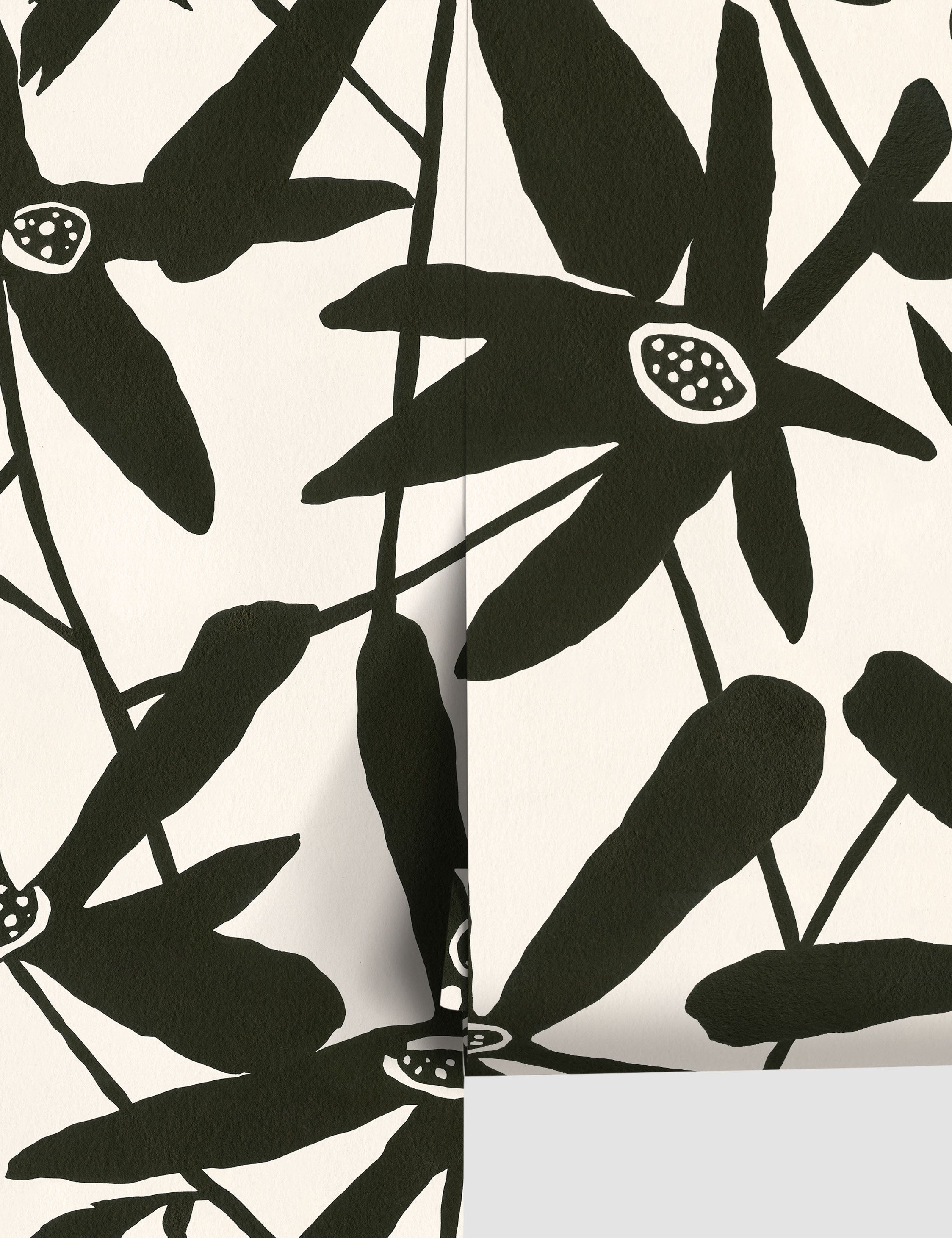 Blossom Wallpaper by Susan Hable - Floral Peel and Stick Wallpaper for Home Decor | Perfect for Bedroom, Living Room & Nursery