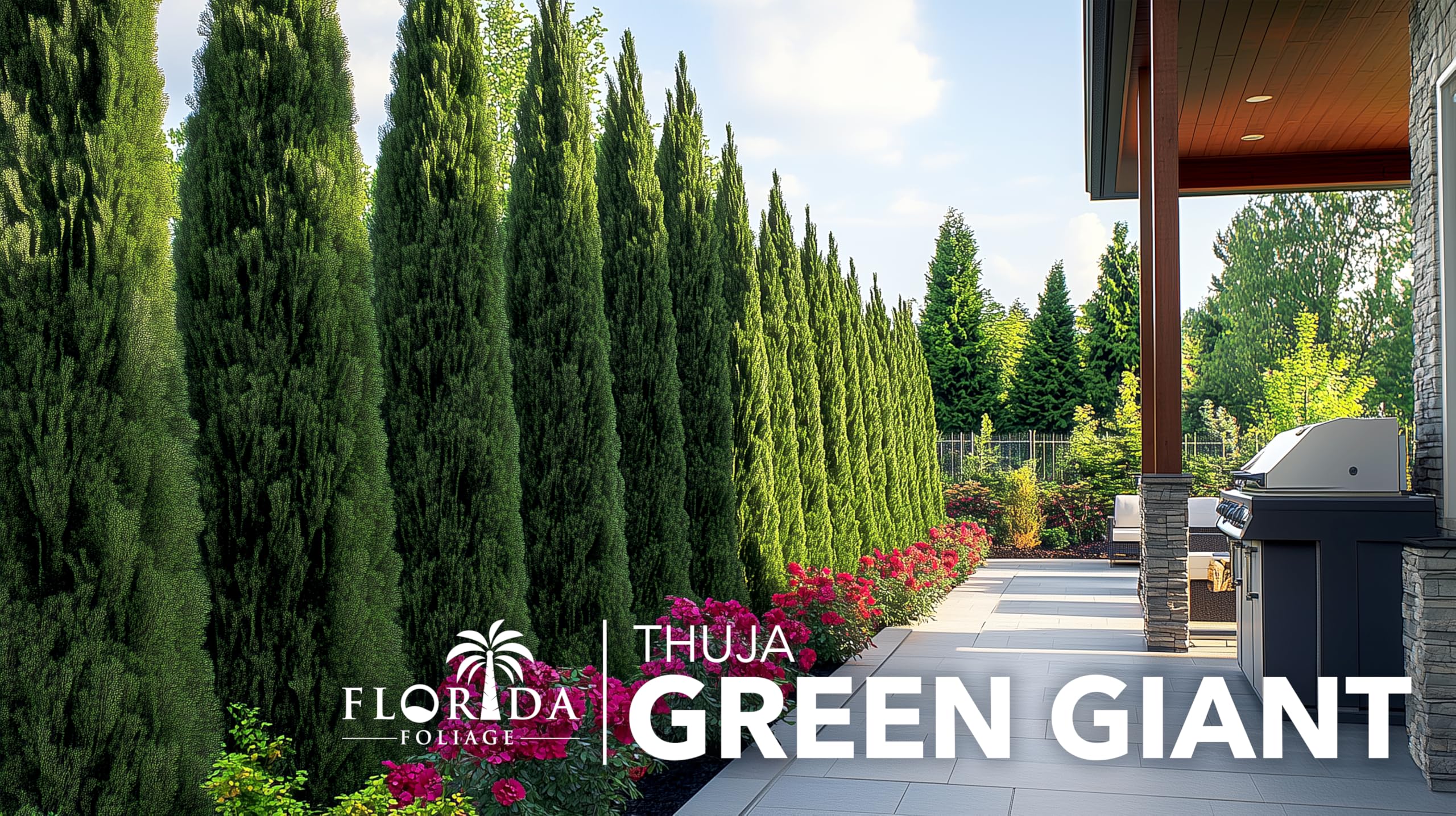 Thuja Green Giant Arborvitae - 30 Live Evergreen Trees (2
