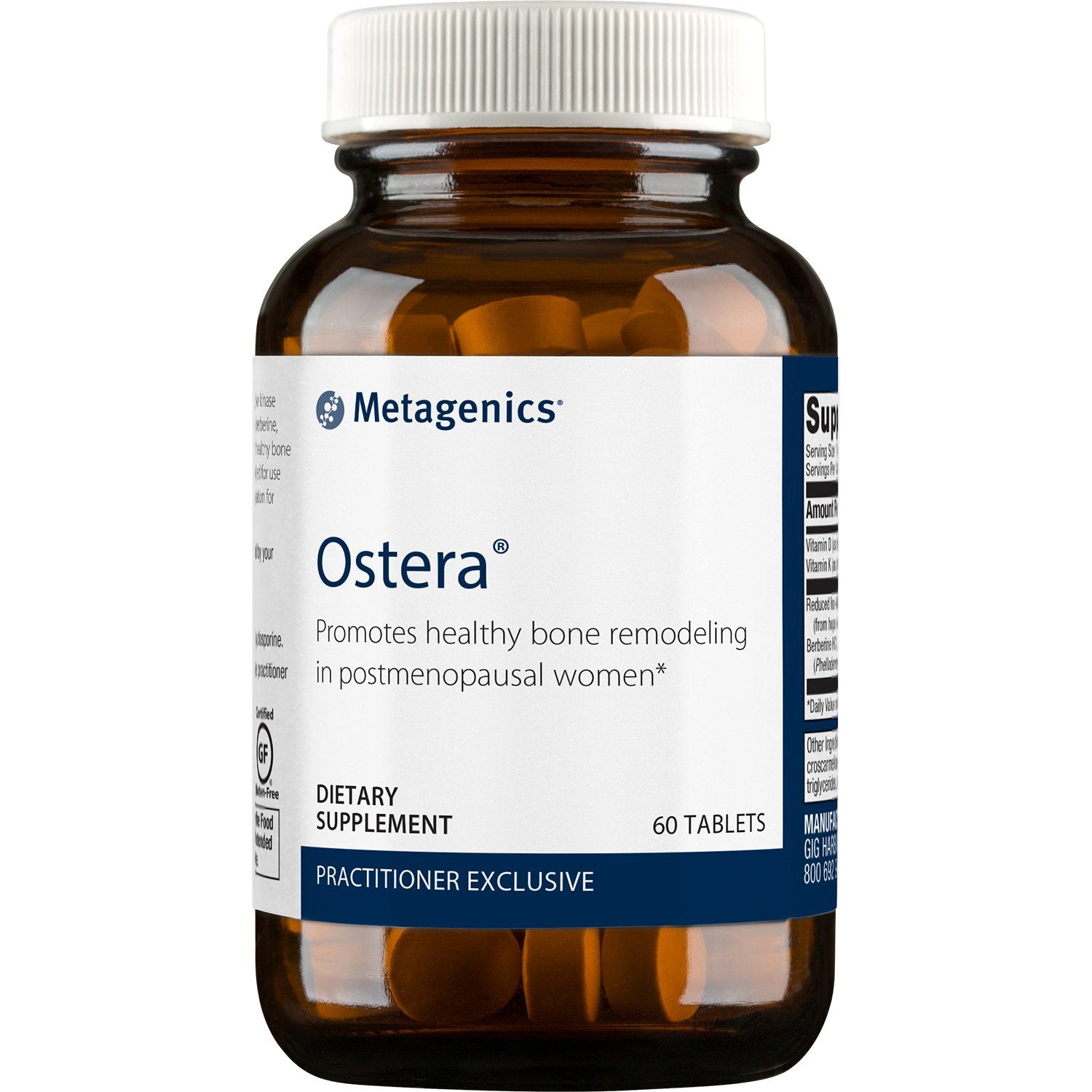 Ostera 60 Tabs - Natural Bone & Joint Support Supplement for Women & Men | Promotes Healthy Calcium Absorption & Bone Strength | Ideal for Active Lifestyles, Menopause Support & Senior Wellness