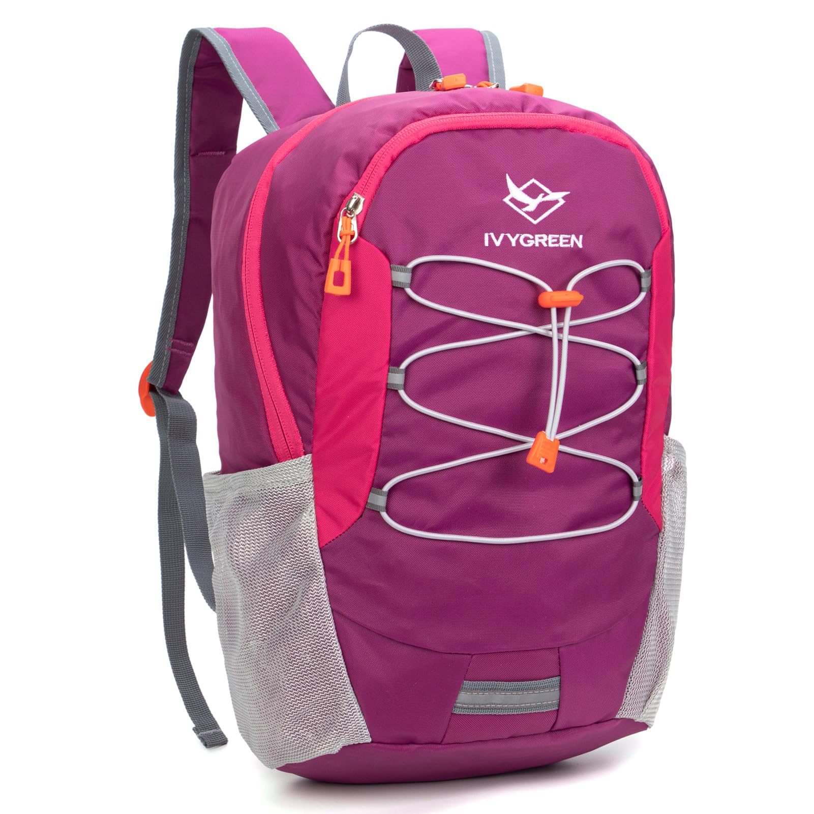 Kids Hiking Backpack for Boys & Girls - Lightweight Small Daypack for Camping, Travel, School & Outdoor Adventures (Purple, Small) - Perfect for Day Trips, Nature Walks & Family Vacations
