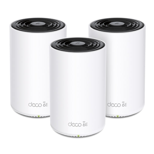 AXE5400 Tri-Band Mesh Wi-Fi 6E System - Whole Home Coverage | 8K Streaming & Gaming | Smart Home Compatible | Easy Setup for Large Houses & Offices