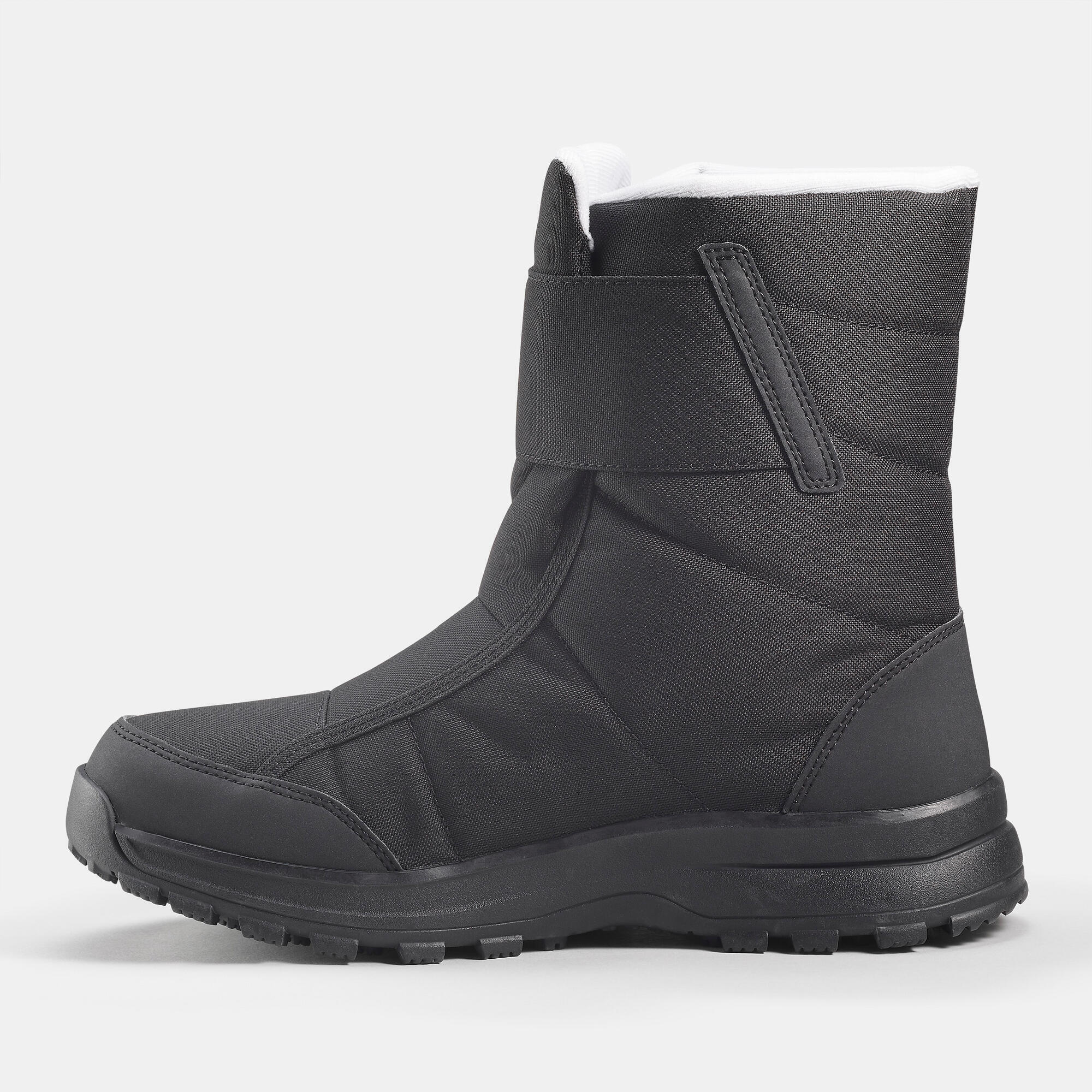 Quechua Women's SH100 X Warm Waterproof Mid Snow Boots - Winter Hiking, Snowshoeing & Cold Weather Outdoor Activities