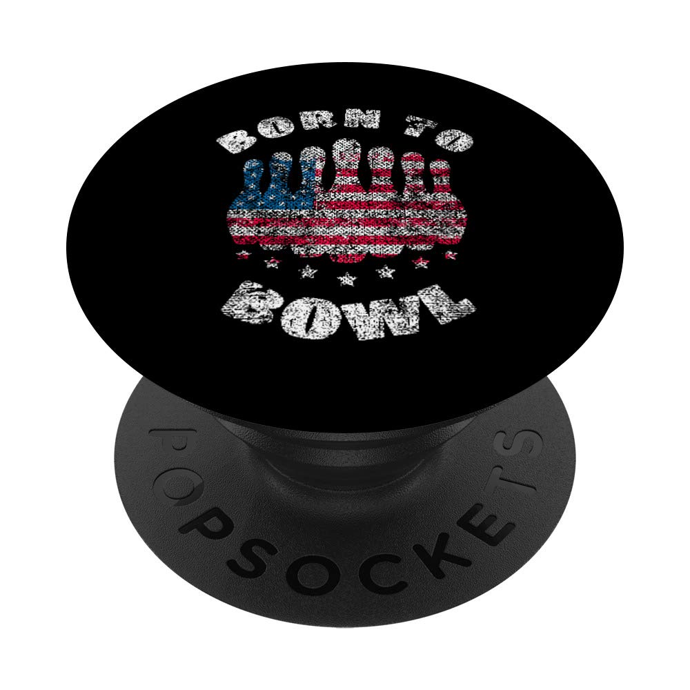 American Flag Bowling Pin Cell Grip Team Gift - Perfect for Bowling Enthusiasts, Team Events, and Patriotic Celebrations